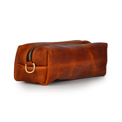STURDY BROTHERS HORWEEN LEATHER DOPP KIT