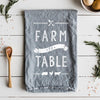 THE OYSTER’S PEARL FARM TO TABLE TEA TOWEL