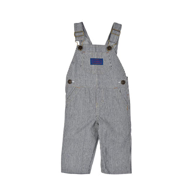 HICKORY RAILROAD STRIPE OVERALLS- TODDLERS