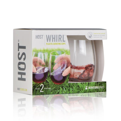 WHIRL PLASTIC AERATING CUPS