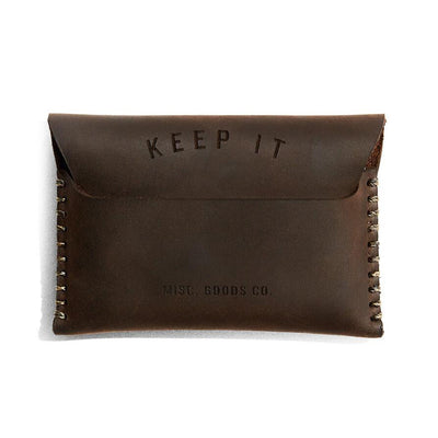 MISC. GOOD CO. LEATHER WALLET