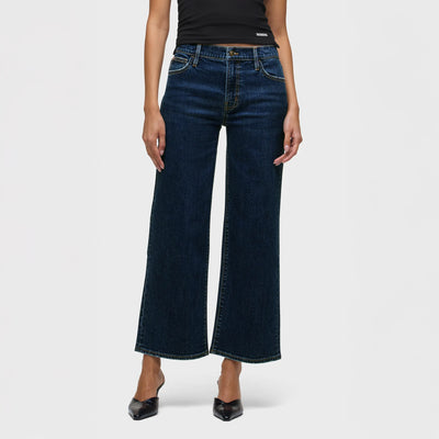 Hudson Jeans Women's Rosalie High-Rise Wide Leg Ankle