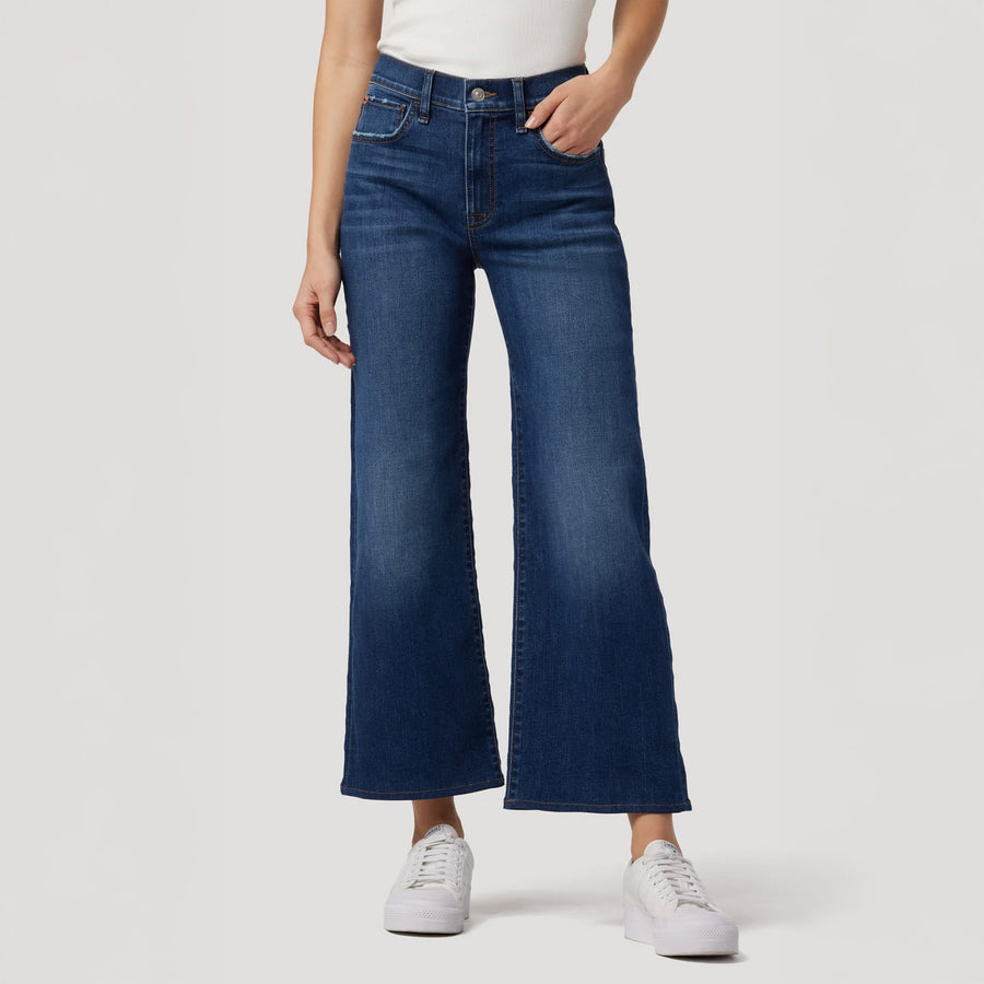 Hudson Jeans Women's Rosalie High-Rise Wide Leg Ankle