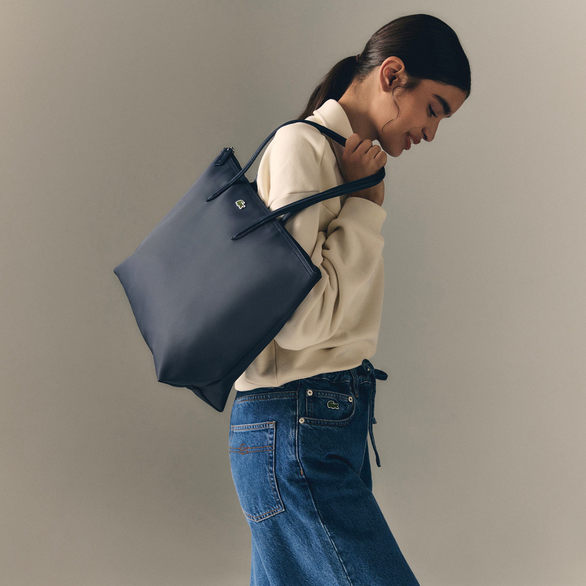 Lacoste Large L.12.12 Concept Tote