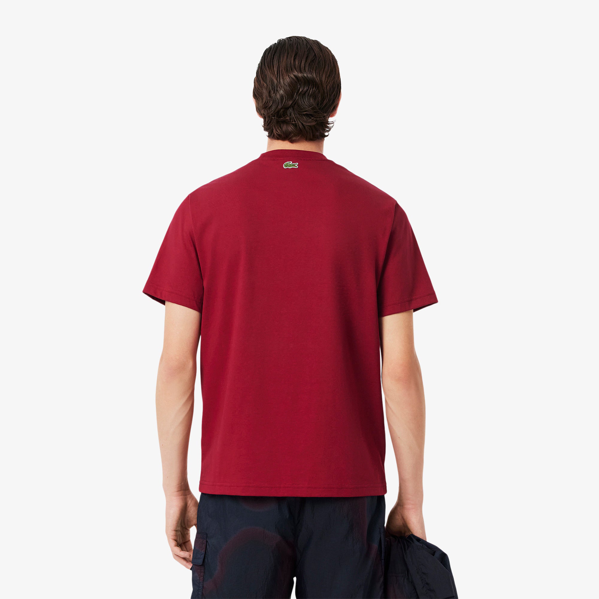 Lacoste Men's Printed Cotton T-Shirt