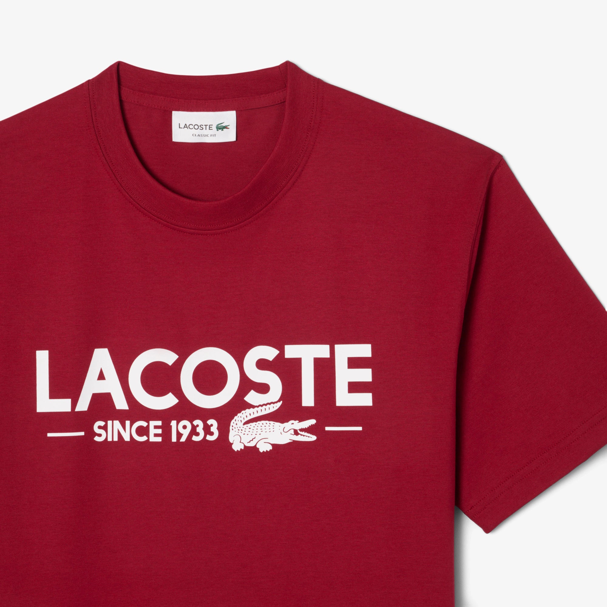 Lacoste Men's Printed Cotton T-Shirt