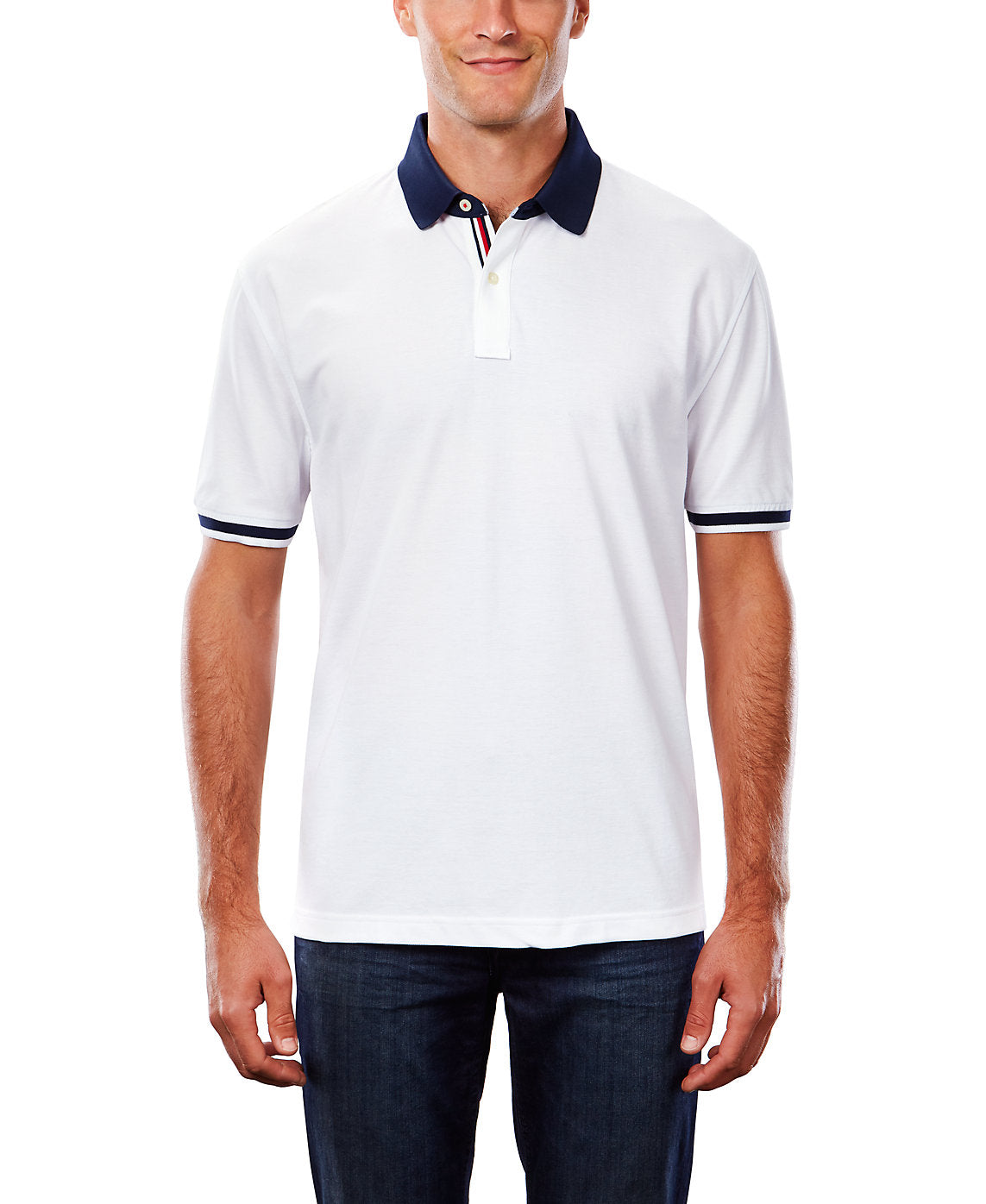 Tommy Hilfiger Men's Tipped Cotton Pique