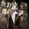 Axiam Hand-Blown Diamond Whiskey Decanter