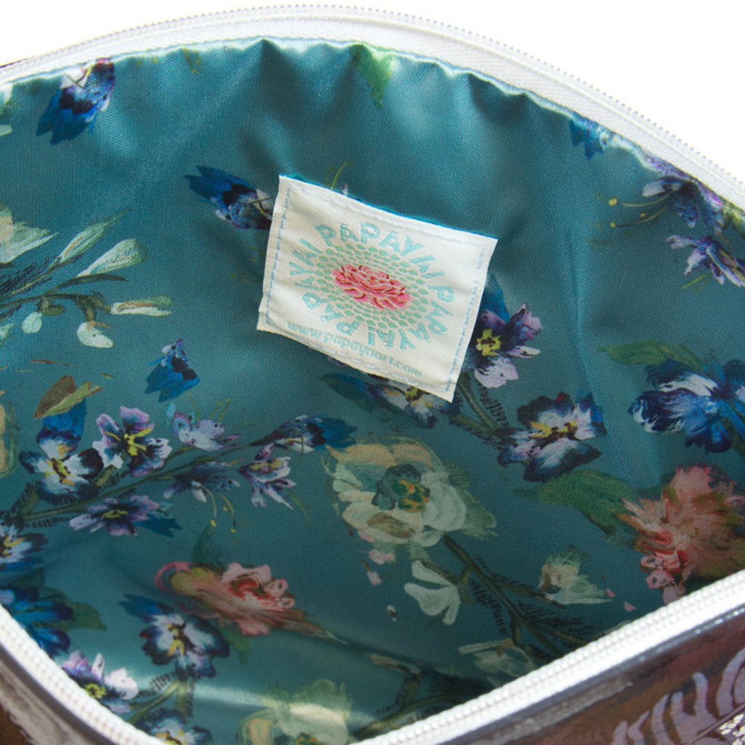 PAPAYA! BEAUTY BOUQUET LARGE POUCH