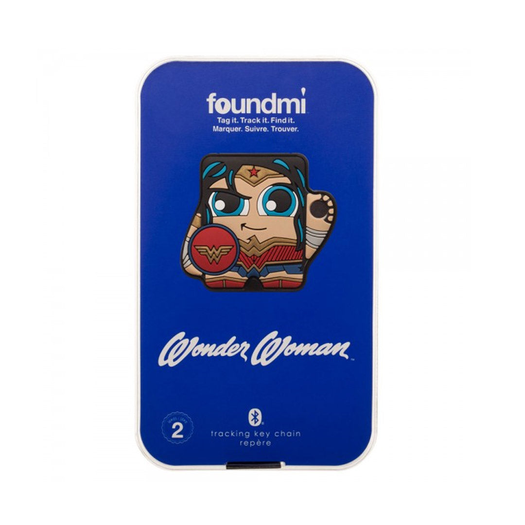 DC COMICS WONDER WOMAN FOUNDMI 2.0 PERSONAL BLUETHOOTH TRACKER