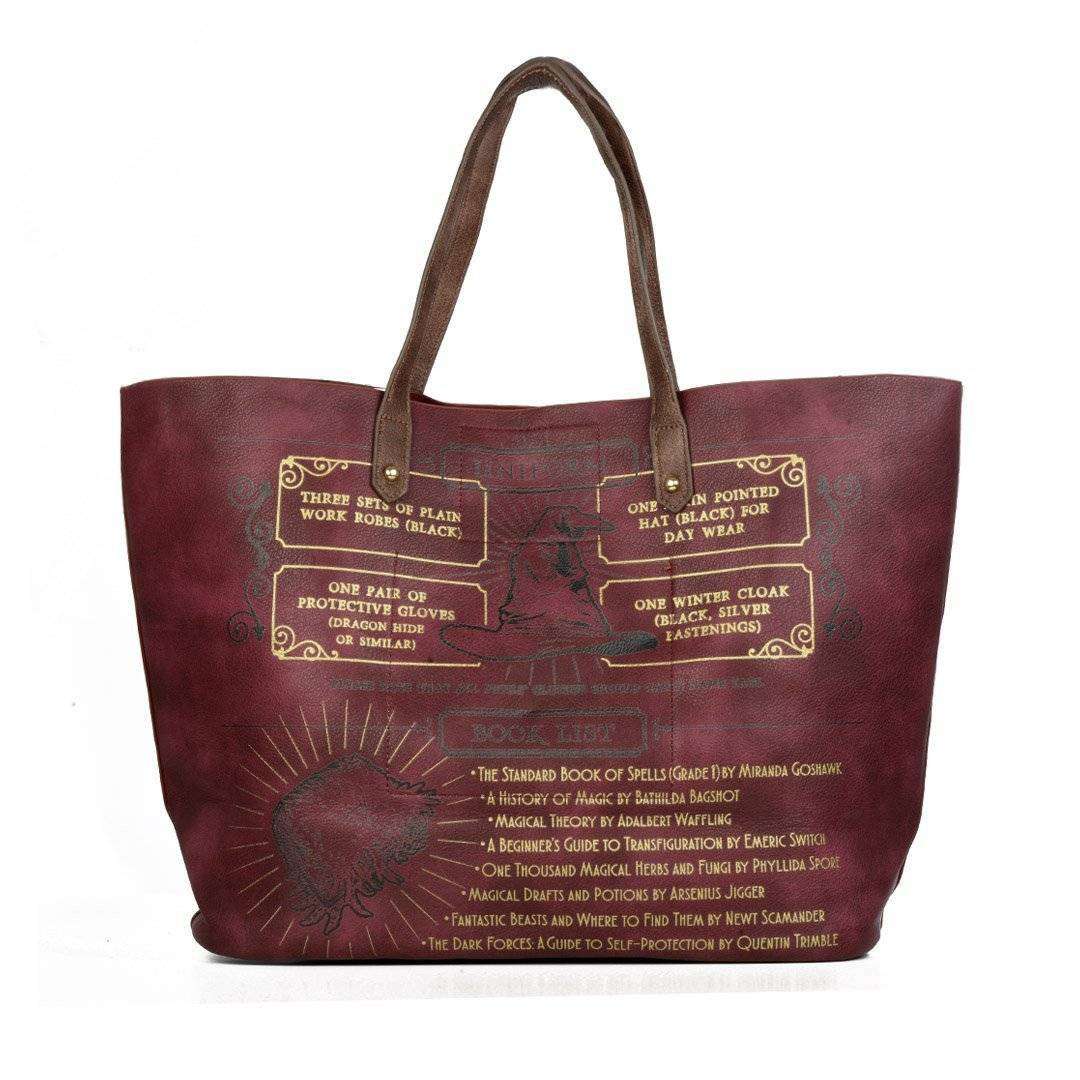 HARRY POTTER HOGWARTS SCHOOL LIST TOTE BAG - Life Soleil