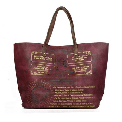 HARRY POTTER HOGWARTS SCHOOL LIST TOTE BAG - Life Soleil