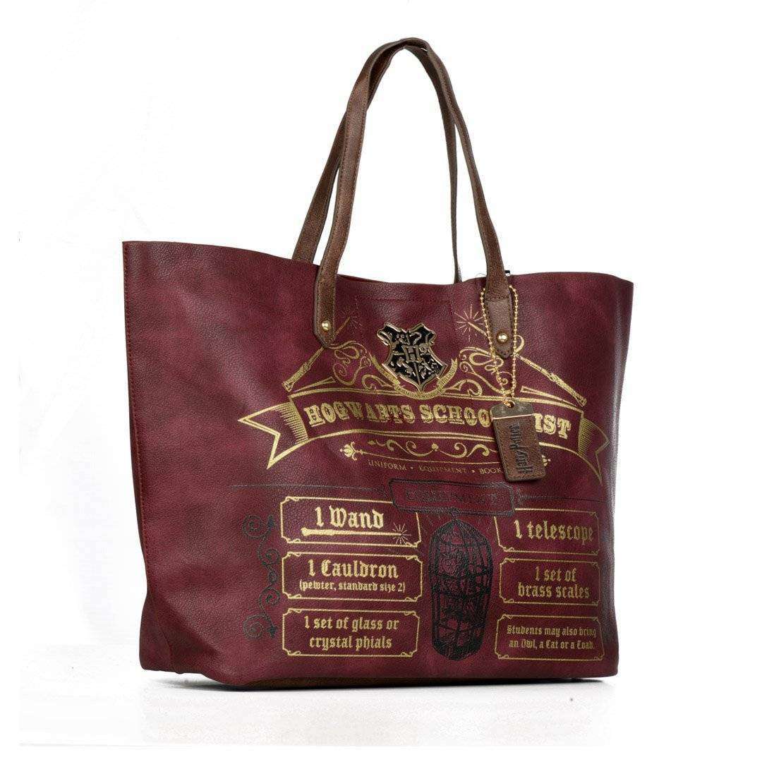 HARRY POTTER HOGWARTS SCHOOL LIST TOTE BAG - Life Soleil
