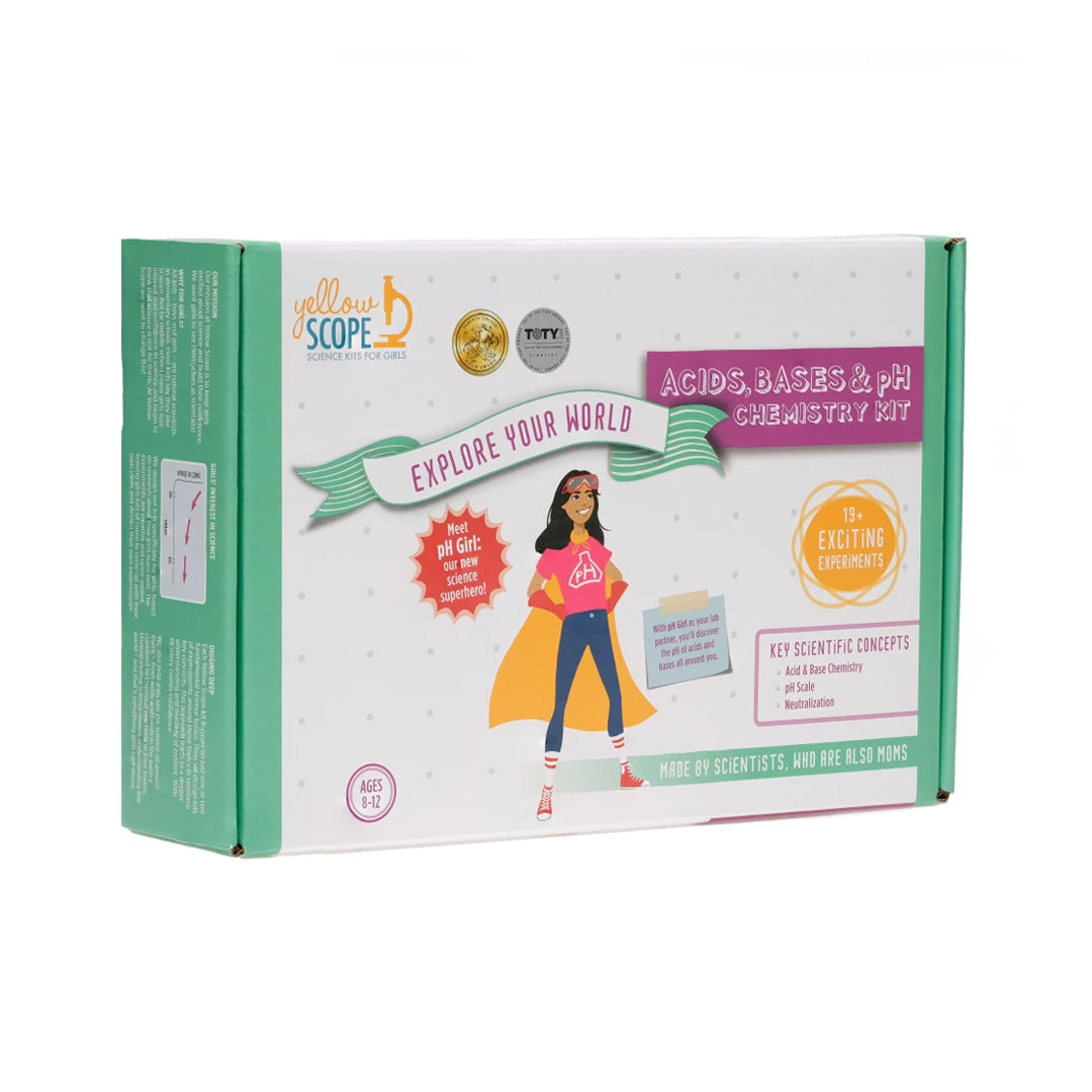YELLOW SCOPE EXPLORE YOUR WORLD ACIDS, BASES & pH CHEMISTRY