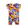 INCHWORM ALLEY MARBLE SHORTS ROMPER