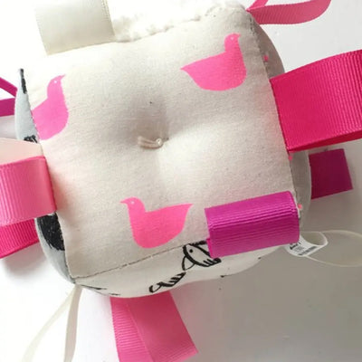 BIRD AND ELEPHANT BABY SENSORY BLOCK