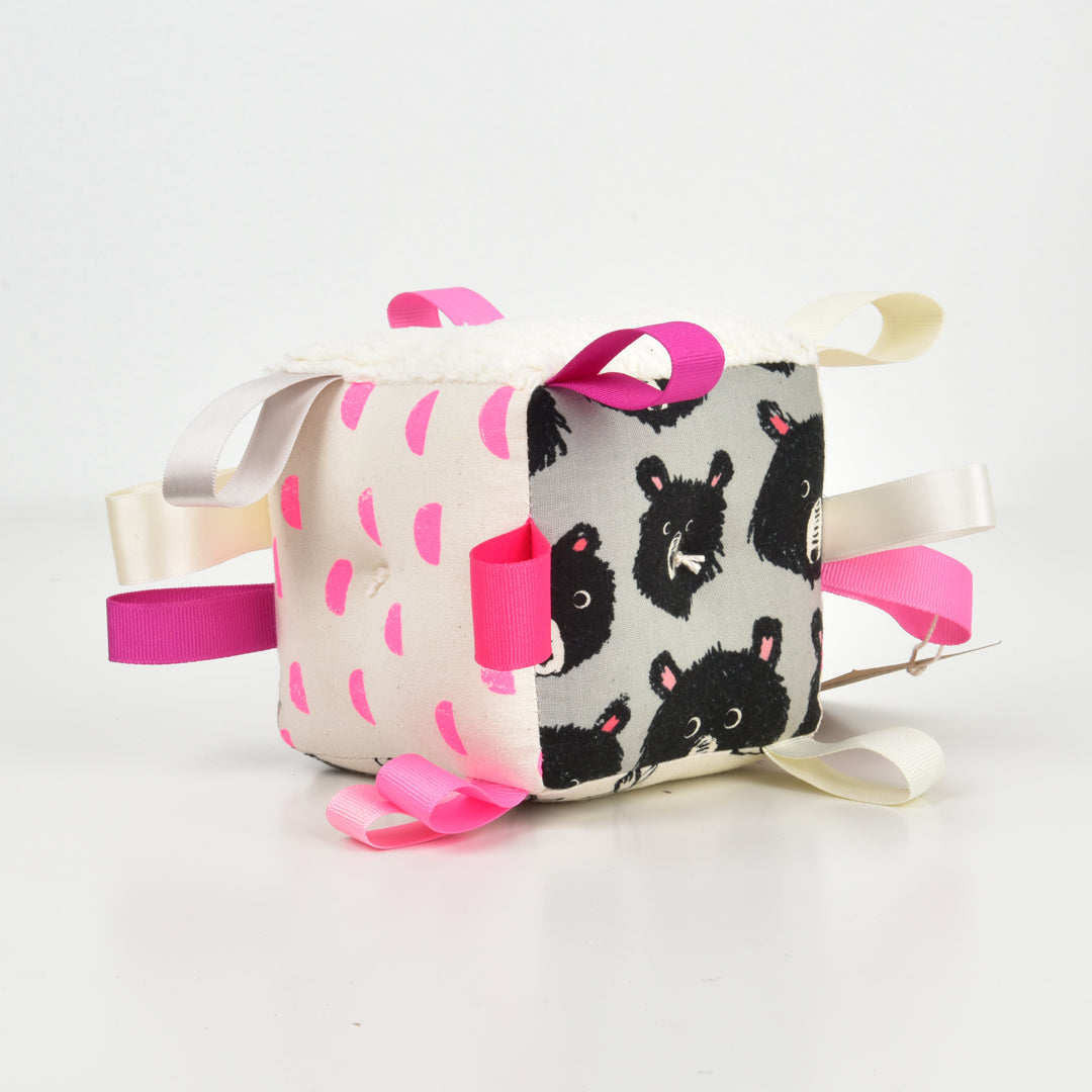 BIRD AND ELEPHANT BABY SENSORY BLOCK