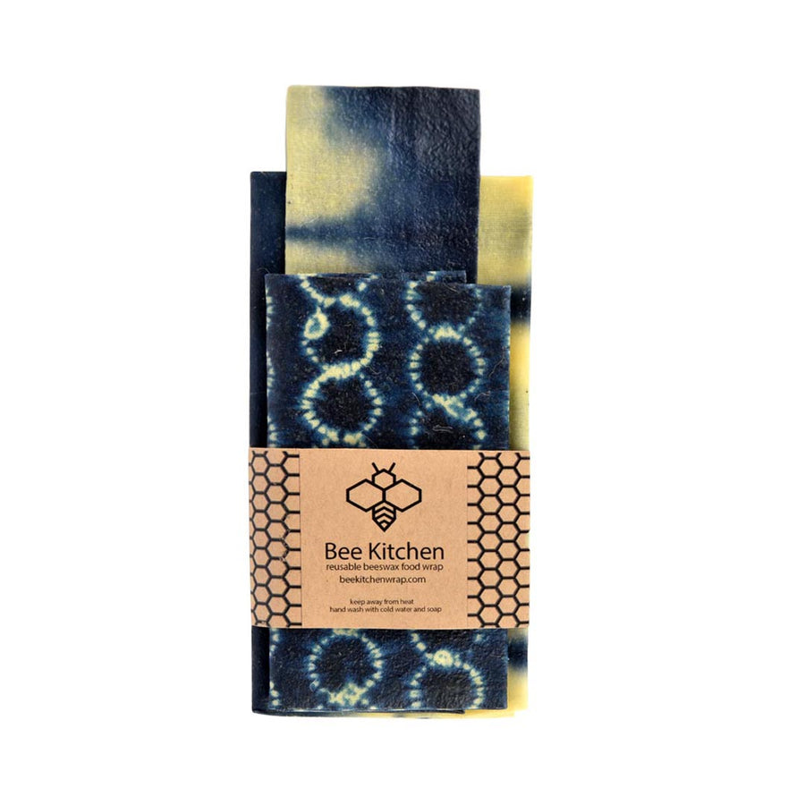 3-PACK BEESWAX FOOD WRAP