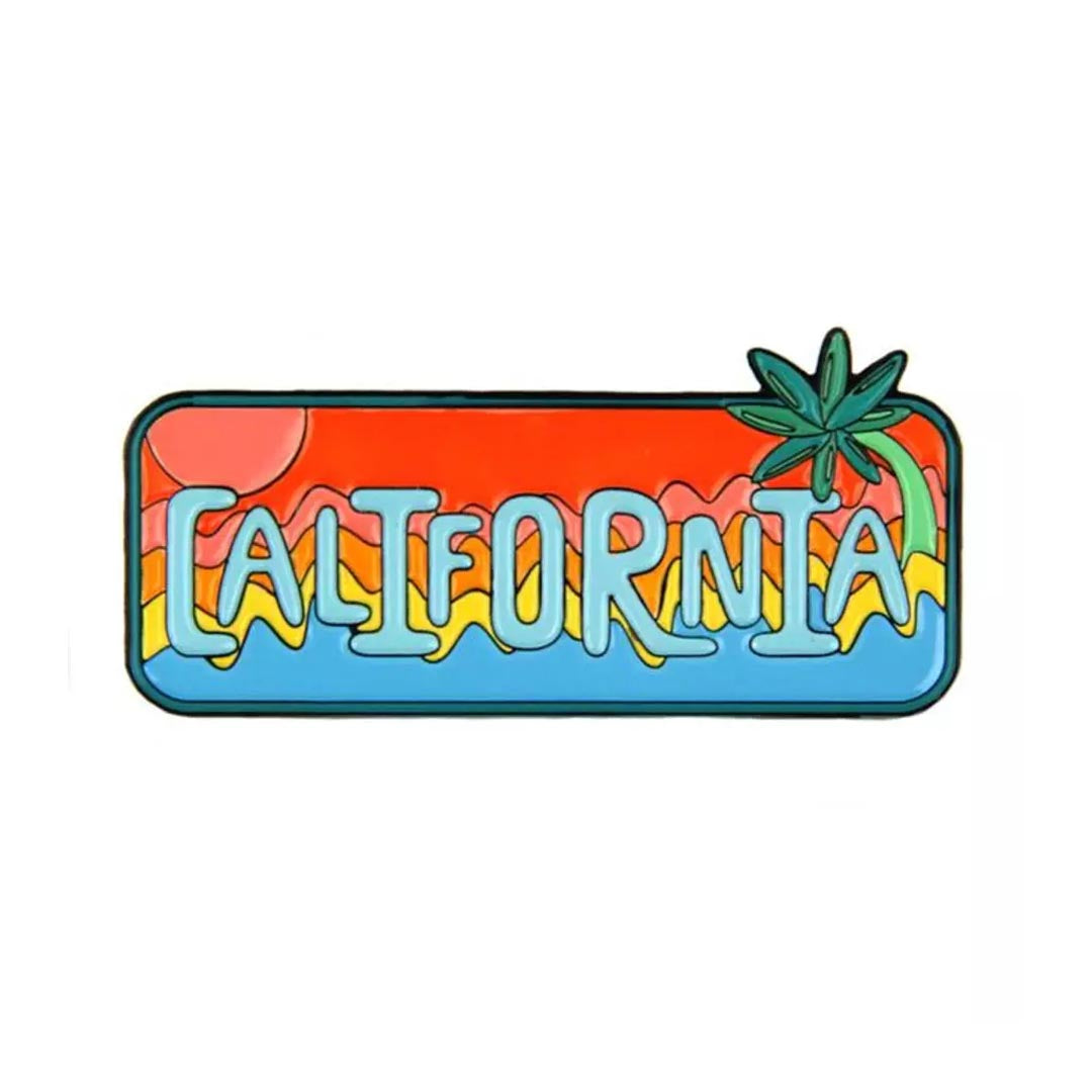 MOKUYOBI CALIFORNIA ENAMEL PIN
