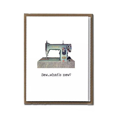 FLY PAPER PRODUCTS "SEW, WHAT'S NEW?" CARD