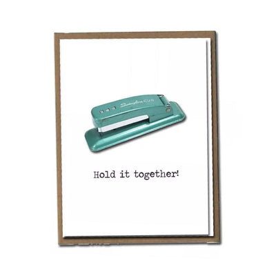 FLY PAPER PRODUCTS "HOLD IT TOGETHER" CARD