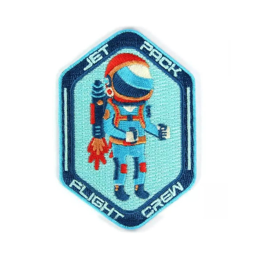 MOKUYOBI JET PACK FLIGHT CREW IRON-ON PATCH