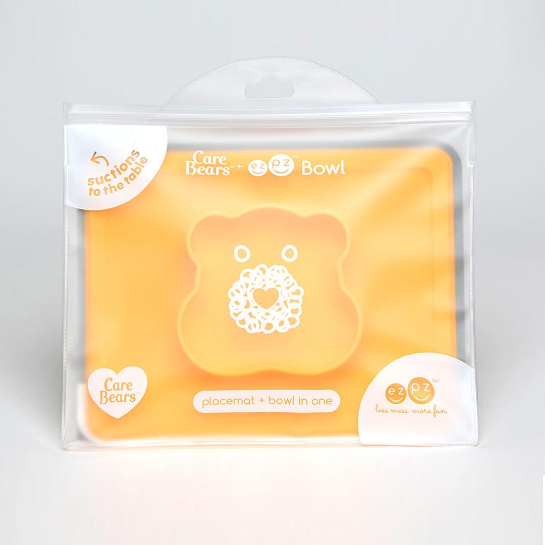 EZPZ CARE BEAR BOWL IN MARIGOLD