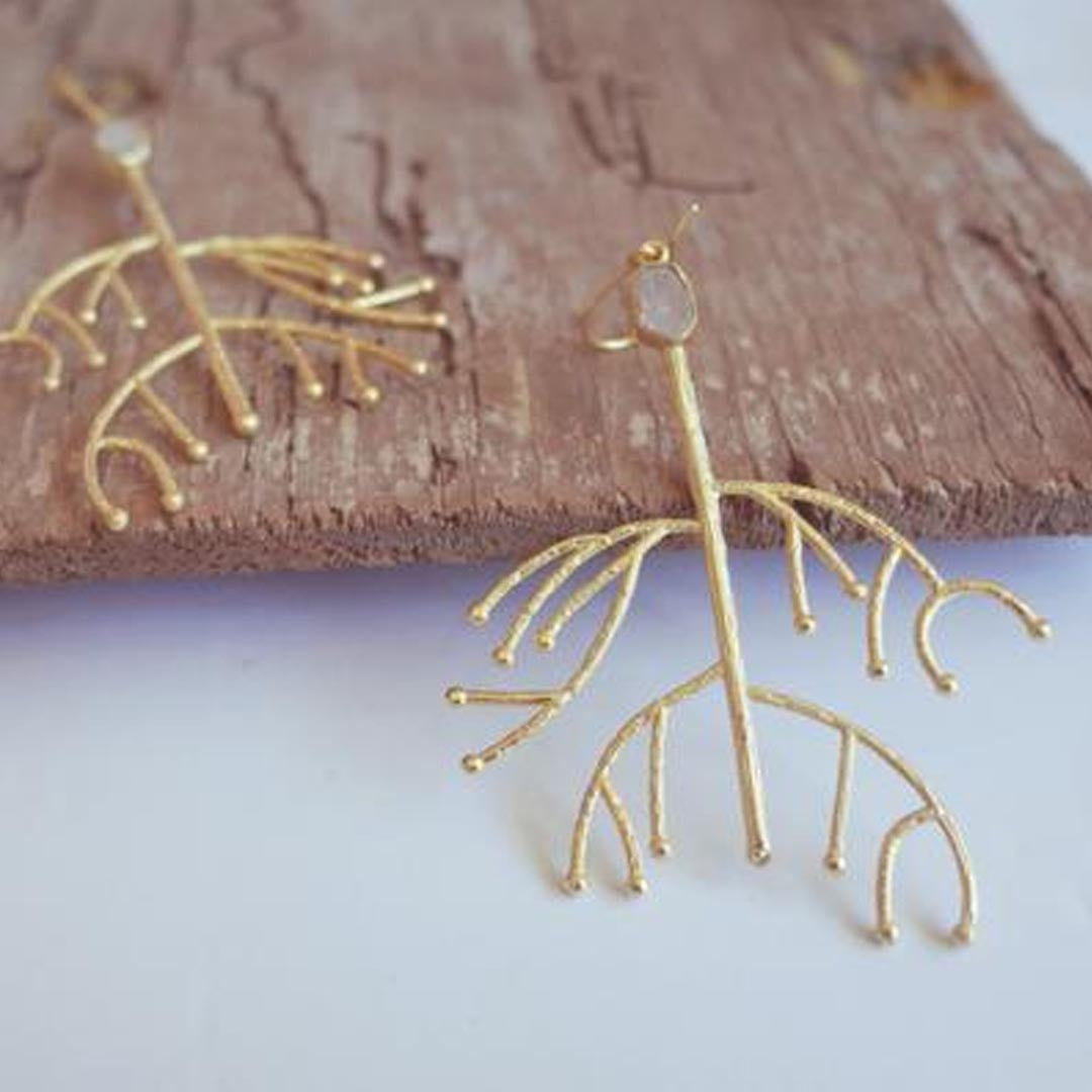 ANNAHMOL ROOT EARRINGS