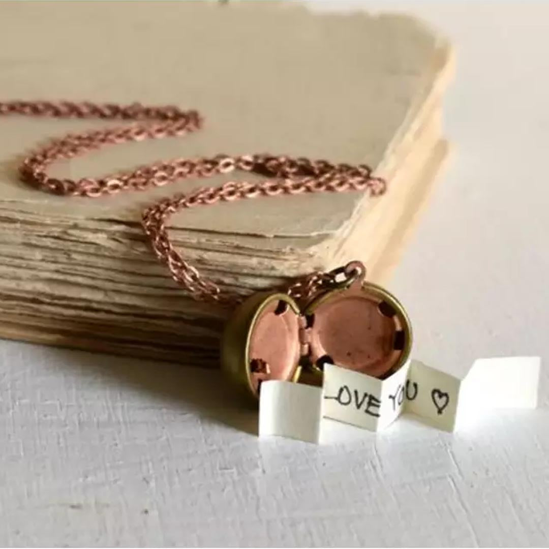 SECRET MESSAGE LOCKET