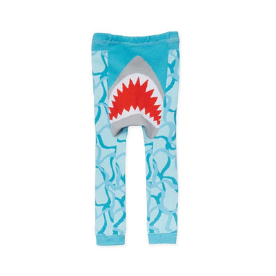 DOODLE PANTS SHARK LEGGINGS - BABY & TODDLER