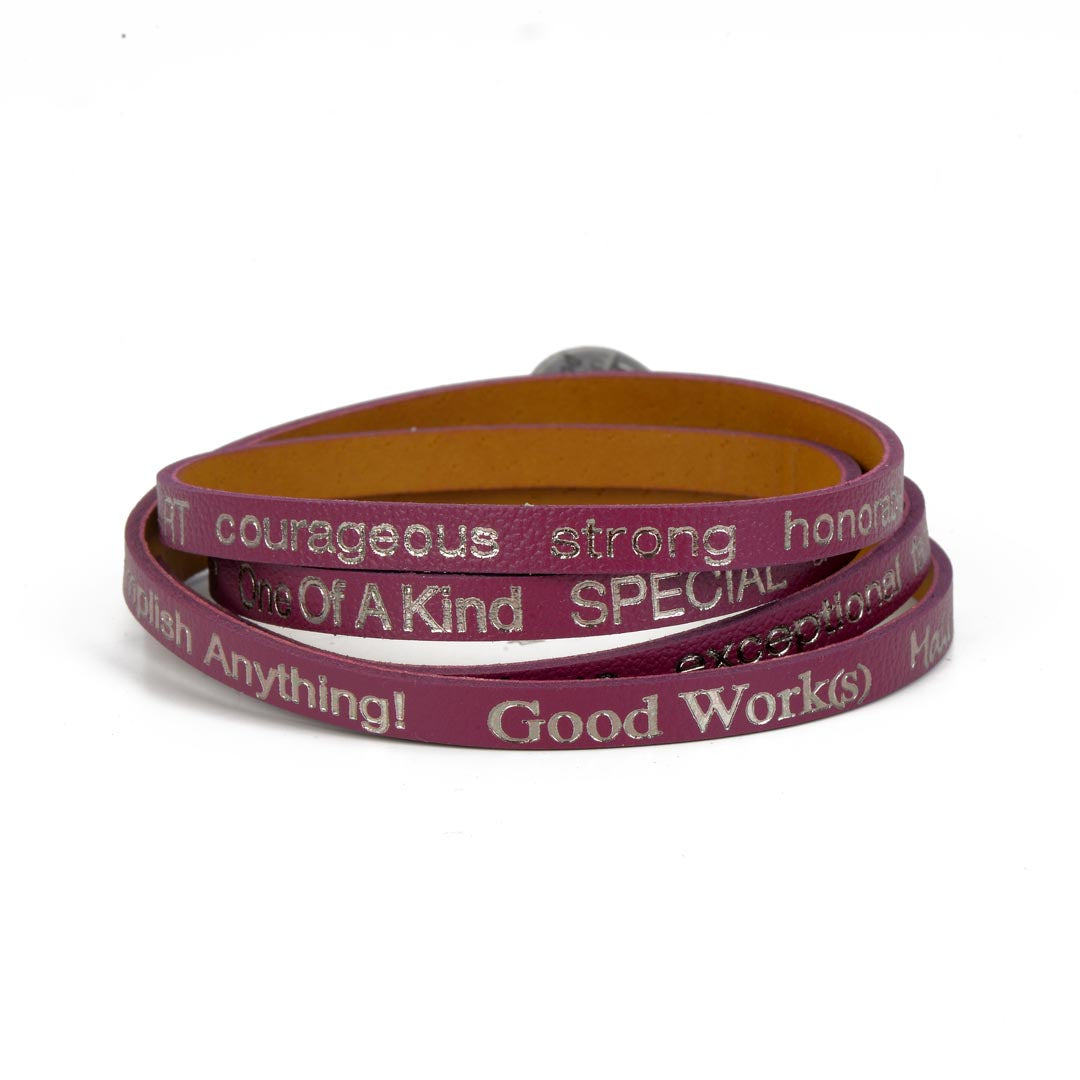 GOOD WORK(S) "PEACEFUL" WRAP AROUND BRACELETS