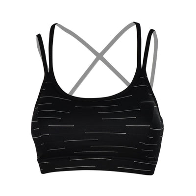 GAIAM WOMEN'S STRIPED STUDIO BRA