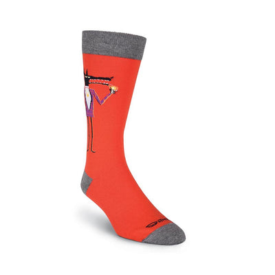 SHAG WOLVES CREW SOCKS-MEN'S