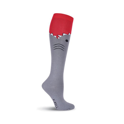 SHARK KNEE HIGH SOCKS-WOMEN'S