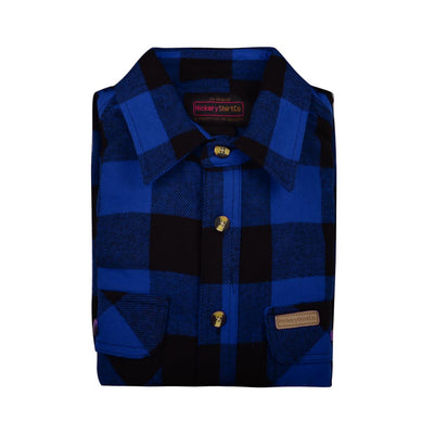 HICKORY BUFFALO PLAID BUTTON SHIRT- MEN’S